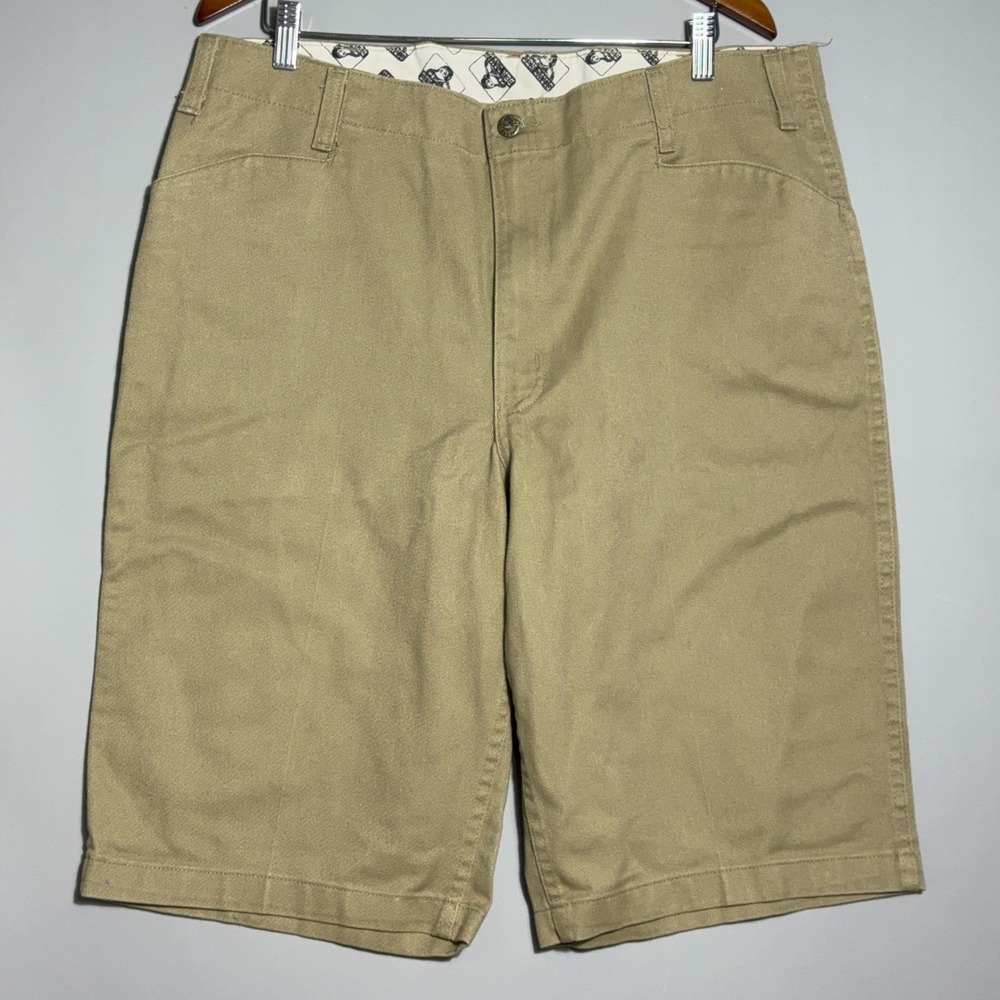 Vintage Ben Davis Work Shorts Mens Size 40 Cotton Khaki Skateboarding Workwear